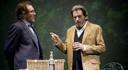 <p><i>David y Eduardo</i> en el teatro Lara</p>
