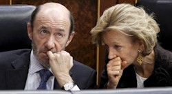 <p>El Gobierno y la UE ponen en su sitio a Rubalcaba</p>
