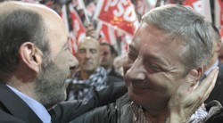 <p>Rubalcaba: "&Acirc;&iexcl;Blanco es el mejor, el mejor!" </p>
