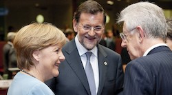 <p>Rajoy le dice no en persona a Hollande</p>
