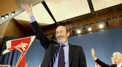 <p>El paro, la fosa de la campa&Atilde;&plusmn;a electoral de Rubalcaba</p>
