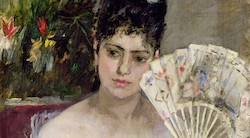<p>Berthe Morisot, en el Museo Thyssen-Bornemisza</p>

