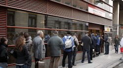 <p>Zapatero dobla el paro en Espa&Atilde;&plusmn;a</p>
