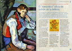 <p>El rom�ntico oficio de ladr�n de la belleza</p>
