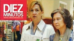 <p>La Reina, con Do&Atilde;&plusmn;a Cristina en Washington</p>
