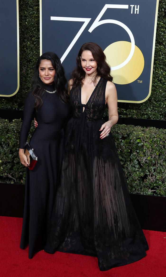 Salma Hayek y Ashley Judd