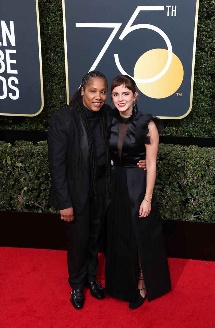 Marai Larasi y Emma Watson