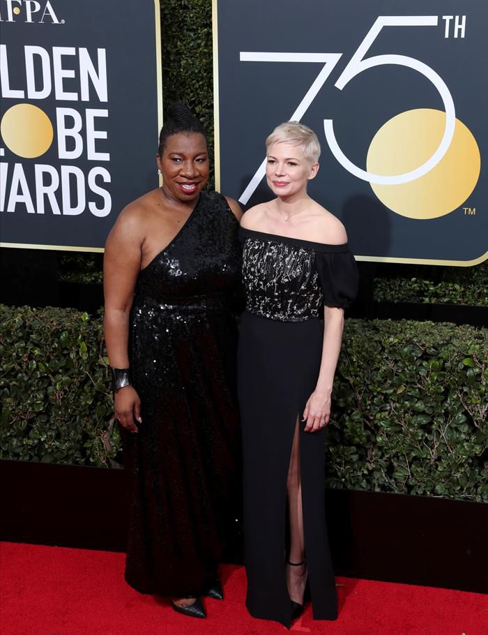 Michelle Williams y Tarana Burke