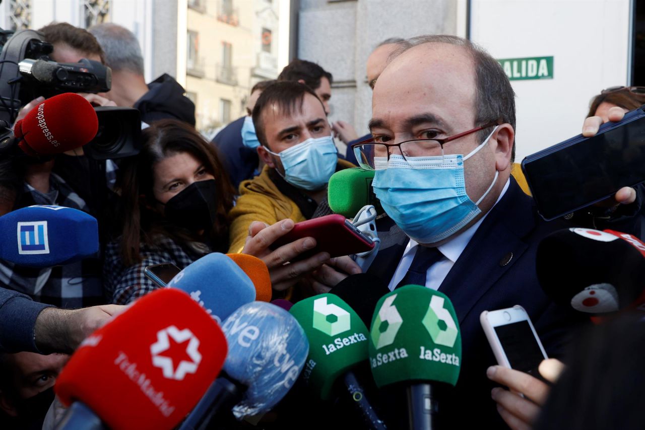 El ministro de Cultura, Miquel Iceta.