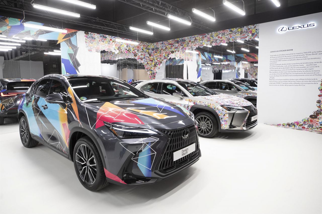 -La directora general de Lexus España, Mar Pieltain, ha presentado este miércoles la nueva edición de Lexus Art Car 2022.