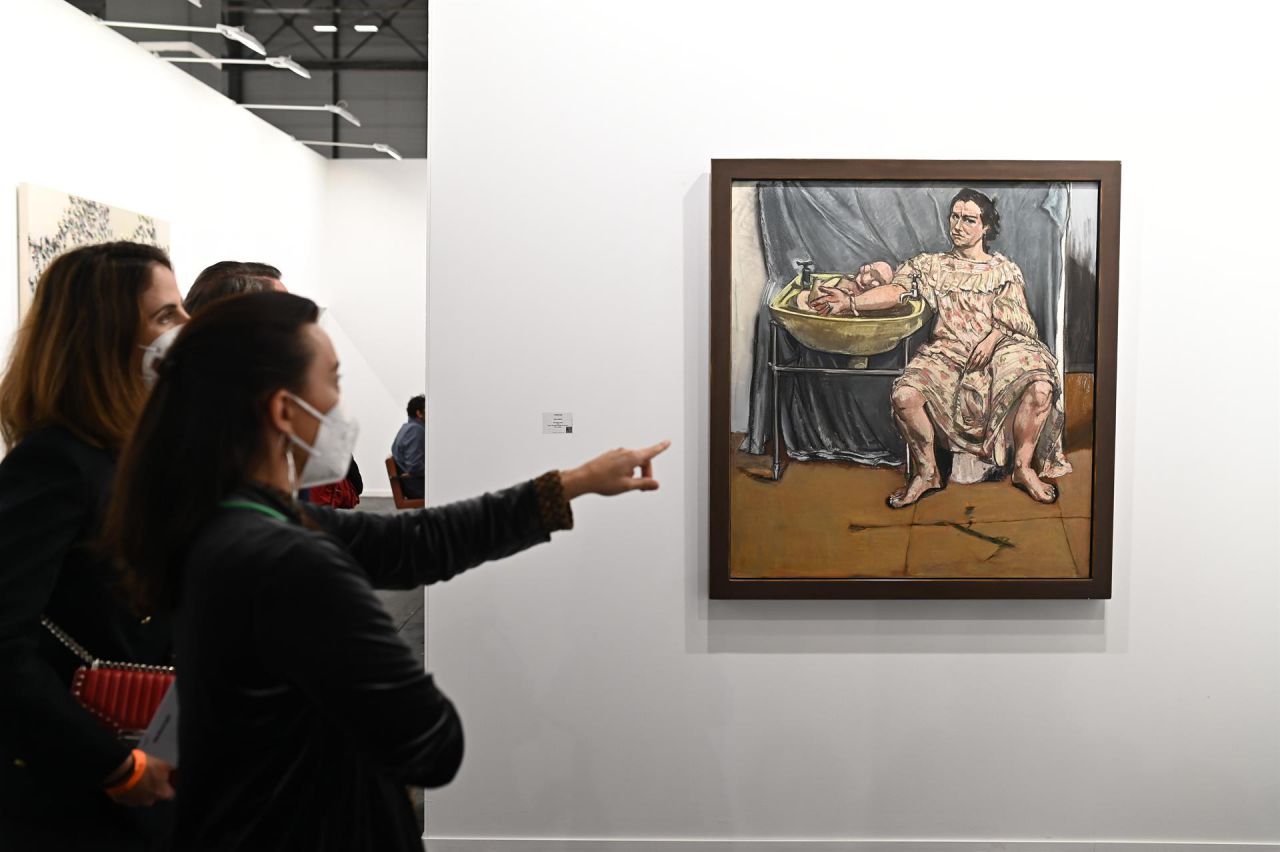 Vista de la obra del artista Paula Rego.