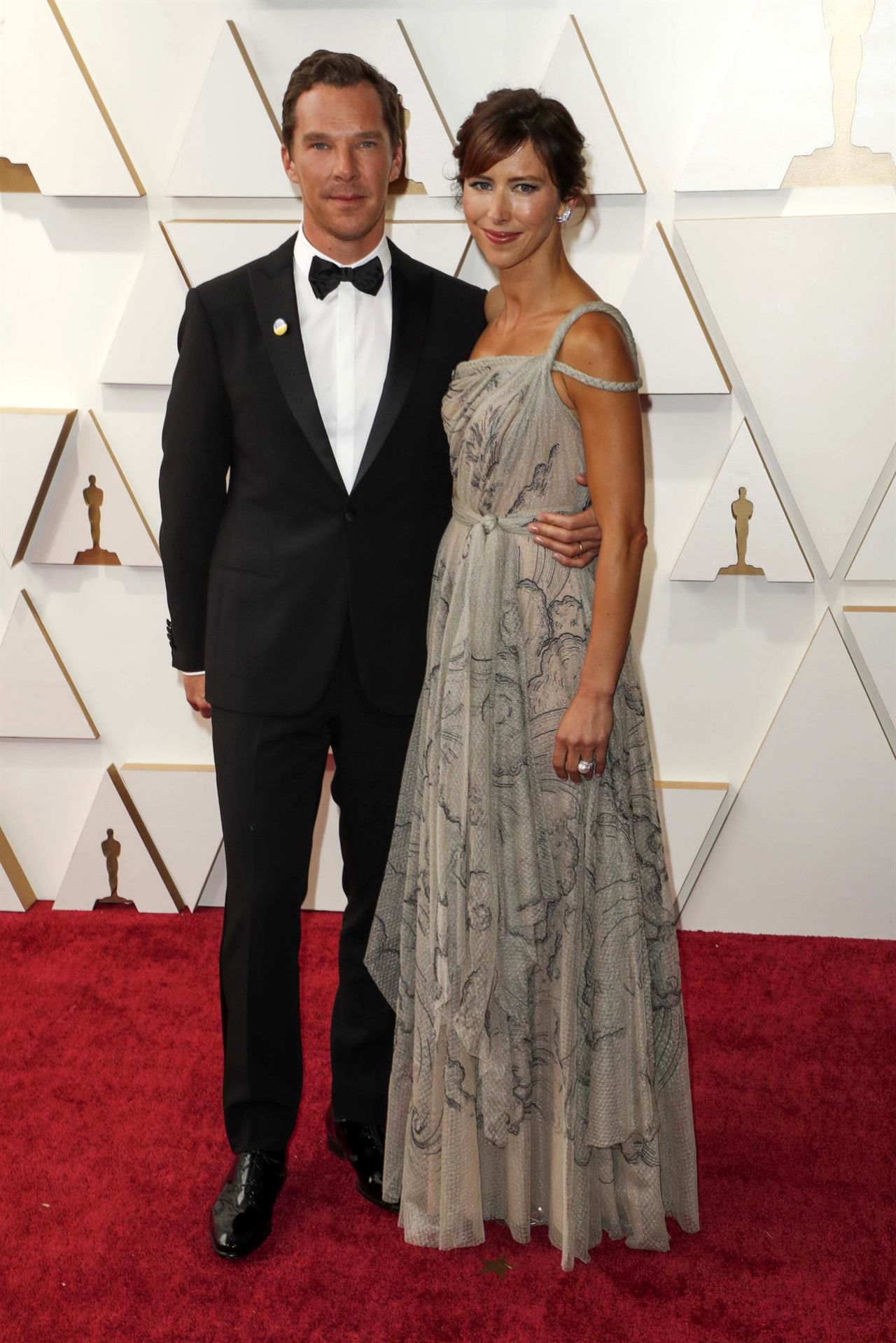 Benedict Cumbarbacht y su mujer