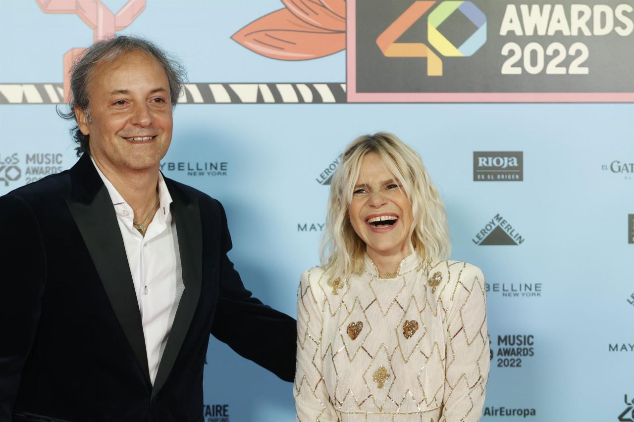 Cayetana Martínez de Irujo y su marido, el presidente de Universal Music en España y Portugal, Narcís Rebollo.