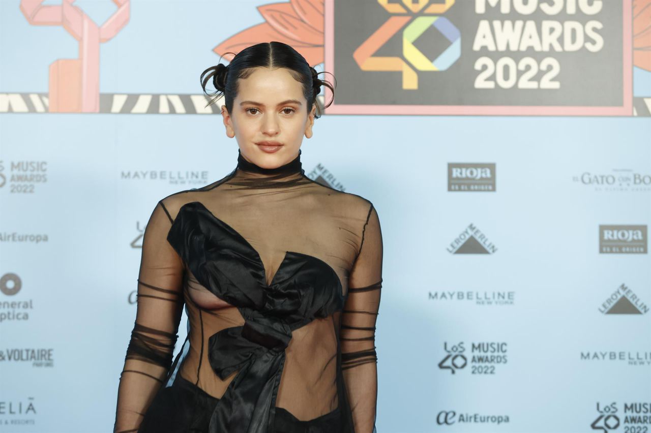 La cantante Rosalía en la gala.