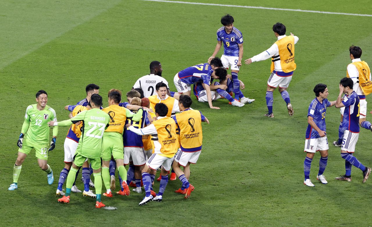 Japón dio la sorpresa al ganar a Alemania 