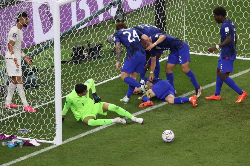 Pulisic se lesionó en el esfuerzo de su gol contra Irán