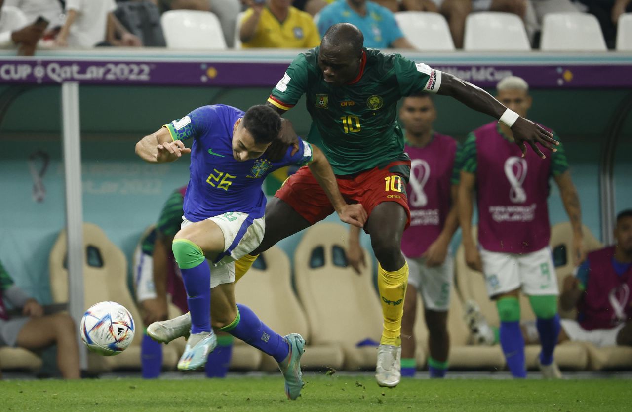 Camerún plantó batalla a Brasil