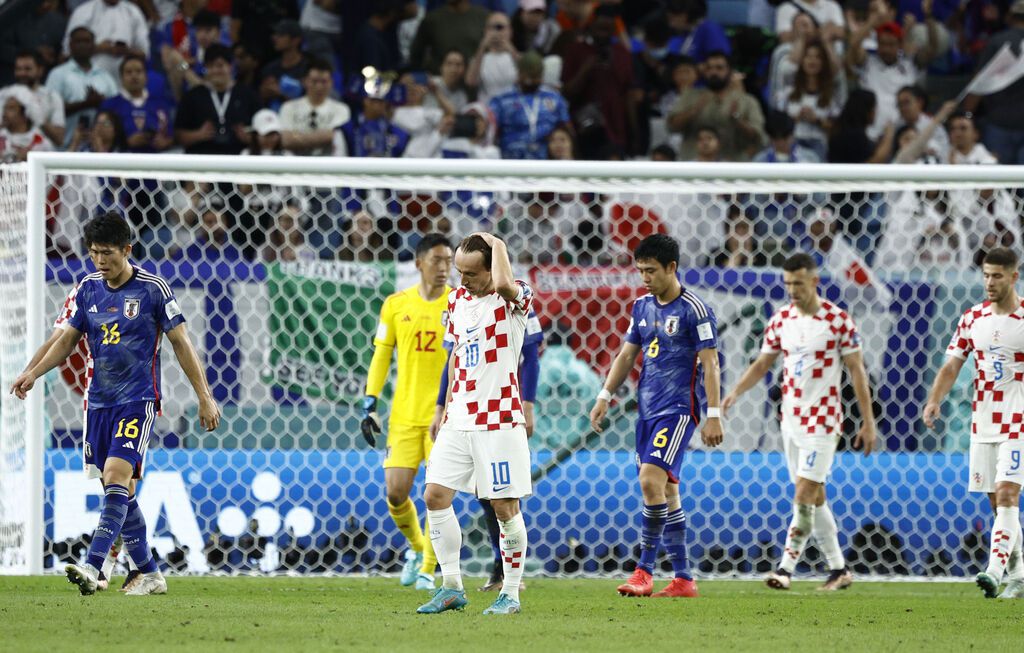 Modric no tuvo su día y fue sustituido antes del final del partido