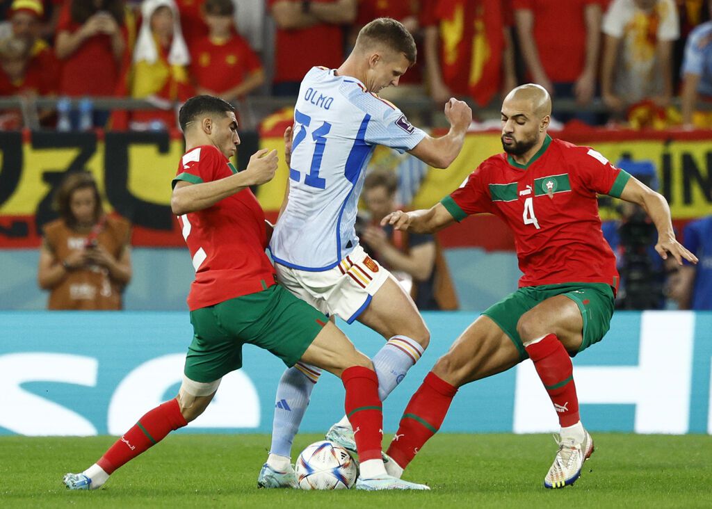 Amrabat fue un muro frente a los creativos españoles