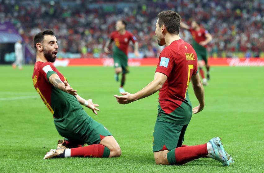 Bruno Fernandes volvió a dirigir una goleada de Portugal