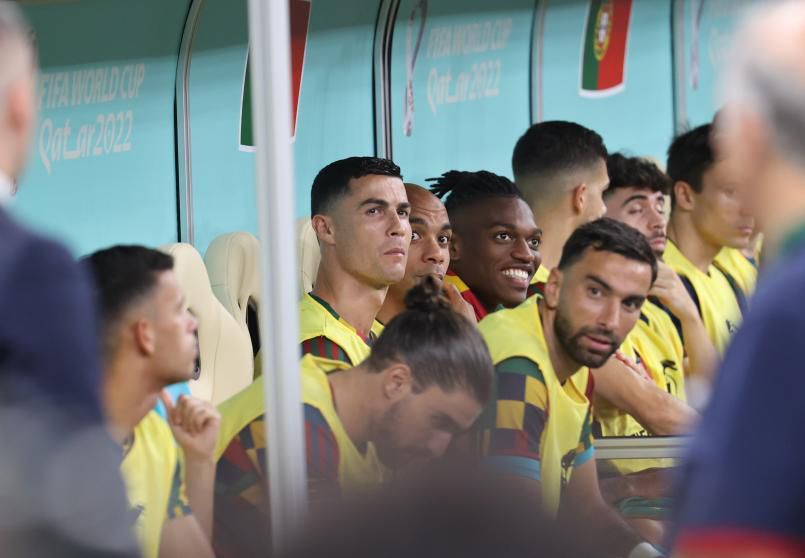 La suplencia de Cristiano Ronaldo en octavos de final acaparó todos los focos