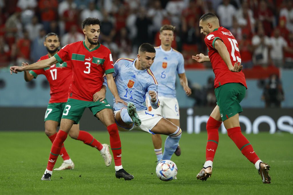 Ferrán Torres no tuvo su día ante Marruecos