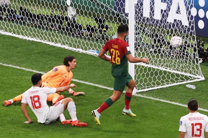 Gonçalo Ramos, relevo de Ronaldo, lució ante Suiza