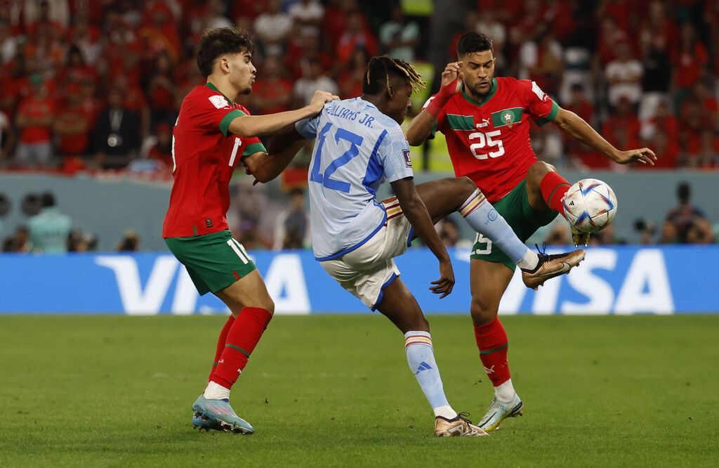 Nico Williams cambió el partido cuando entró -a falta de un cuarto de hora para el final-.