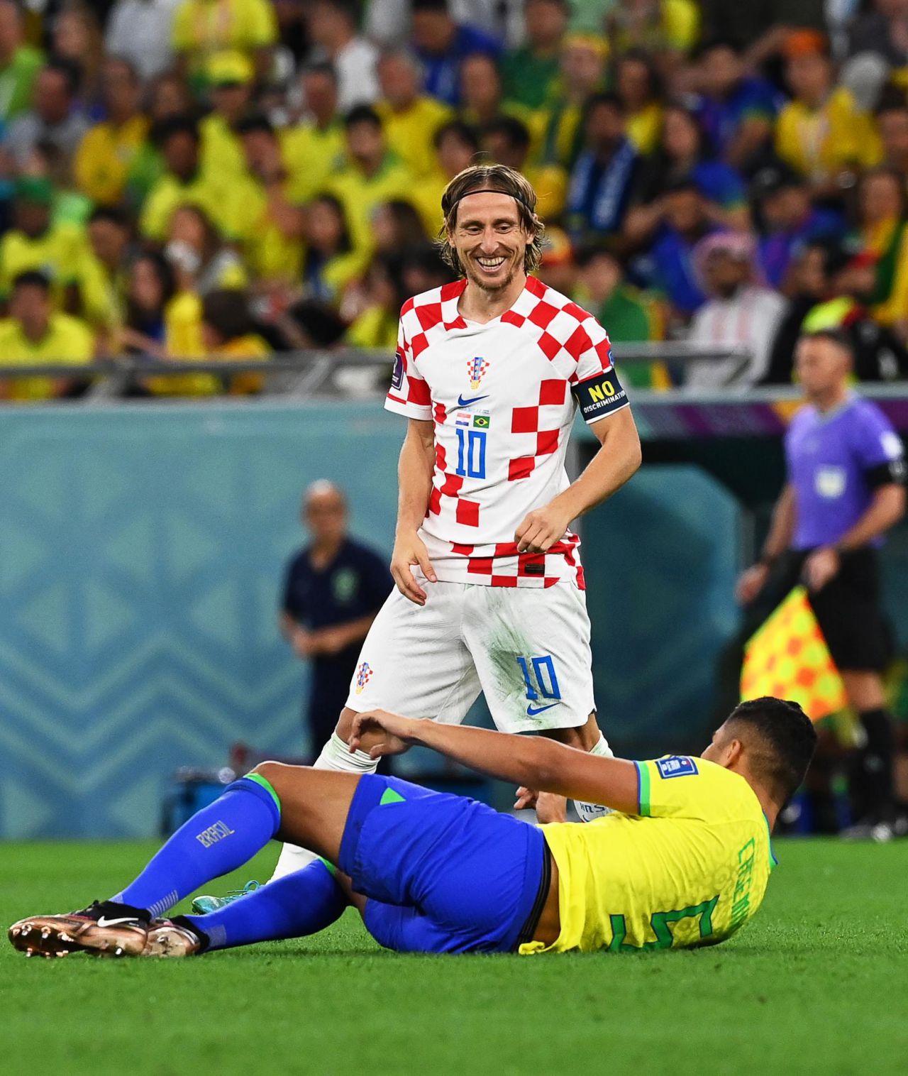 Modric revivió para llevar a Croacia a las semifinales