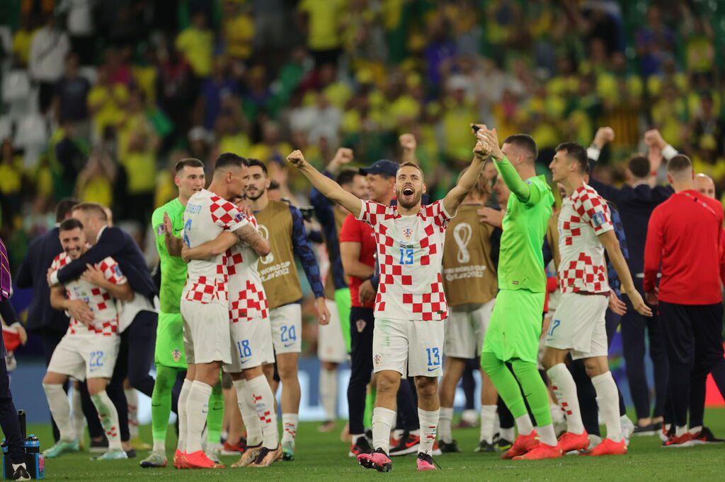 Croacia festejó su segundo acceso consecutivo a las semifinales de un Mundial