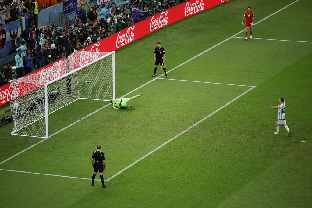 Messi se mostró con más tranquilidad que nunca a la hora de lanzar los penaltis contra Países Bajos