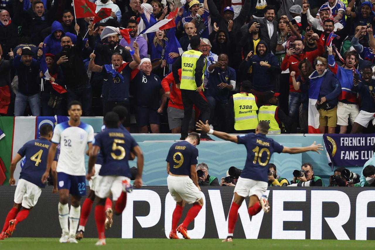 Giroud anotó el gol que metió a Francia en las semifinales