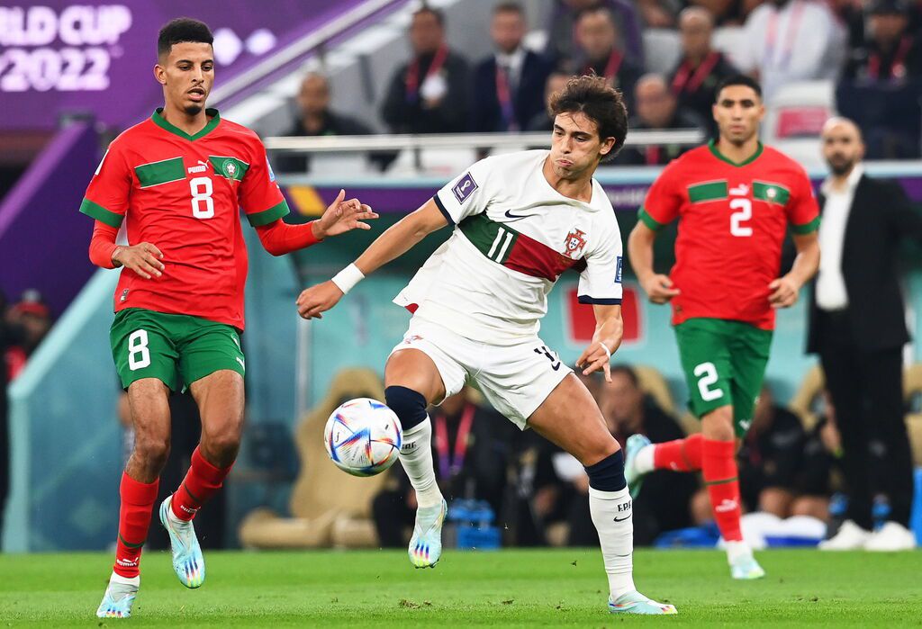 Joao Félix se marchó del torneo como el atacante más afilado de Portugal ante Marruecos