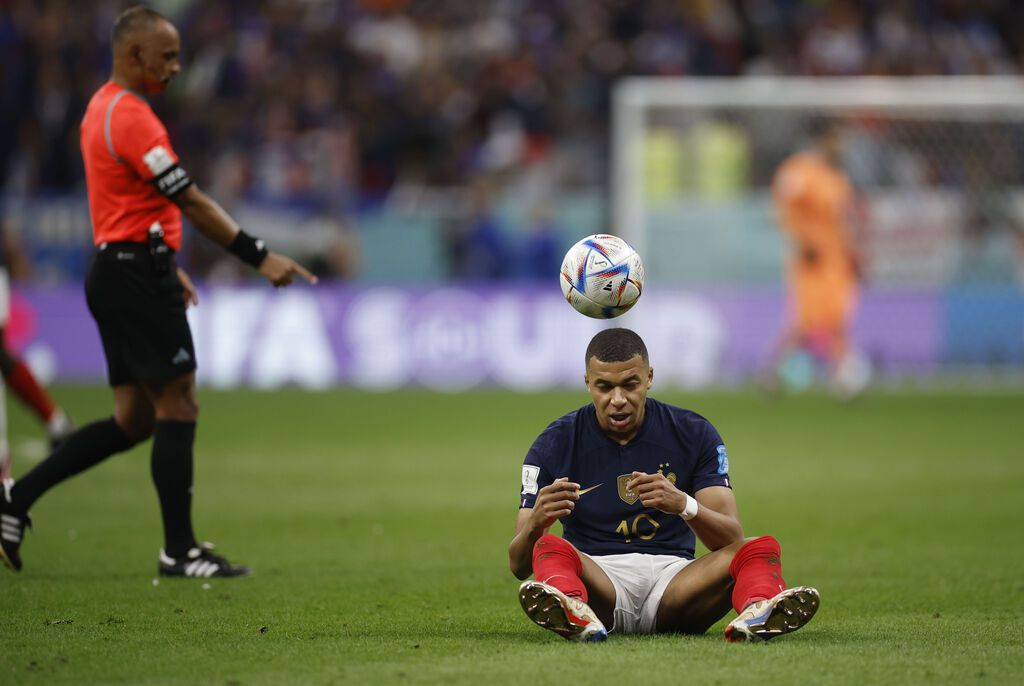 Mbappé no gozó de su noche más inspirada ante los ingleses