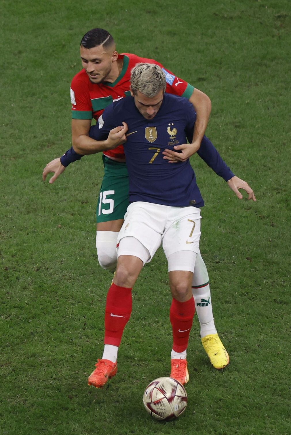 Griezmann volvió a liderar el ataque de Francia