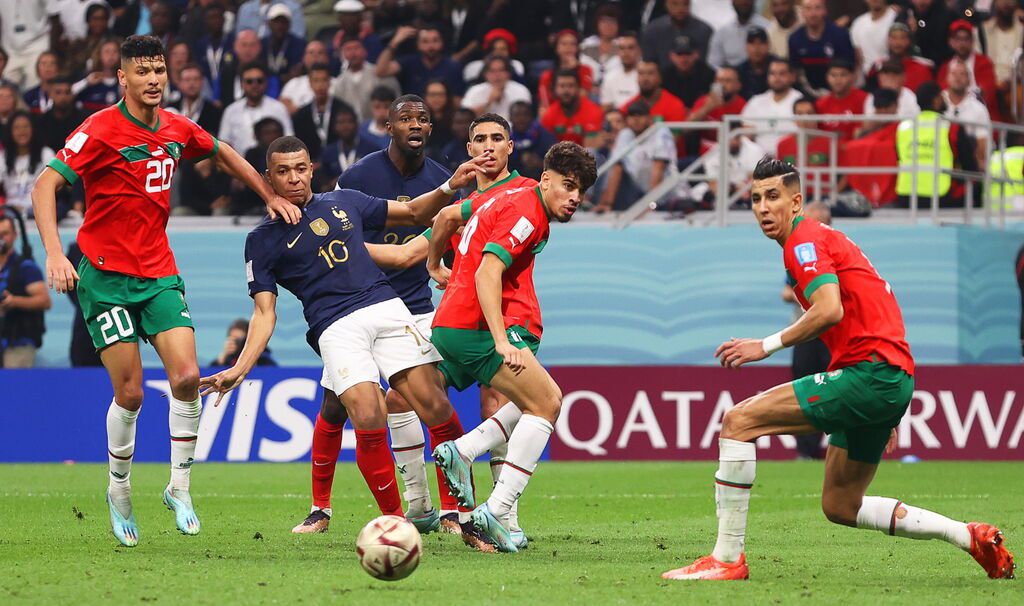 Mbappé generó el segundo gol con una acción individual maravillosa