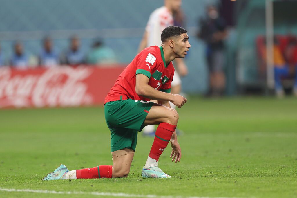 Achraf Hakimi se despide de Catar tras hacer historia con Marruecos
