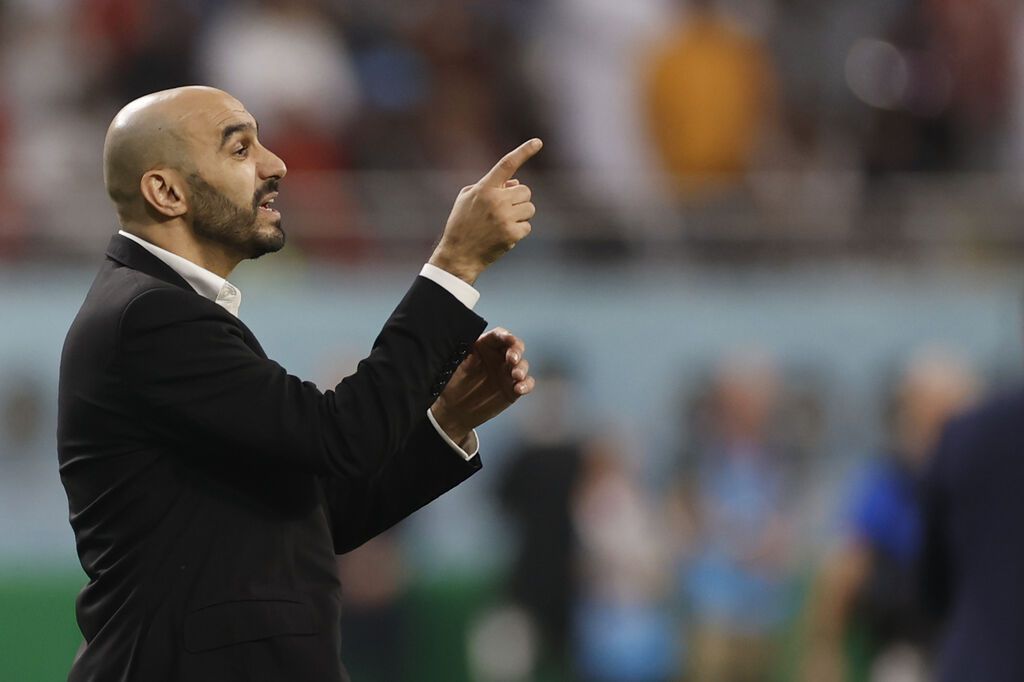 Regragui se va de Catar como uno de los seleccionadores más importantes