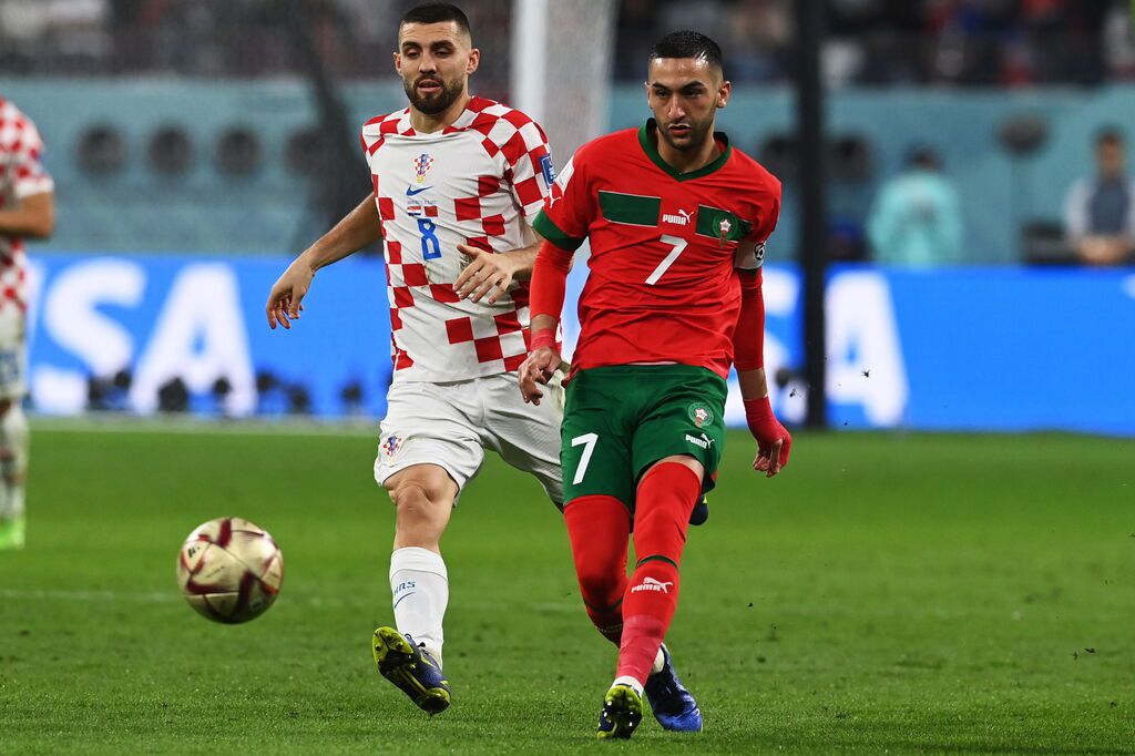 Ziyech no pudo guiar a Marruecos al podio del Mundial