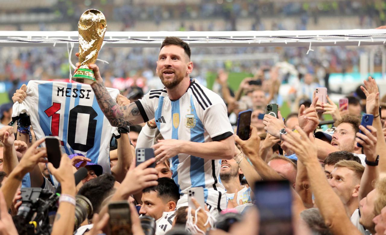 Messi al fin alcanzó su trofeo más deseado