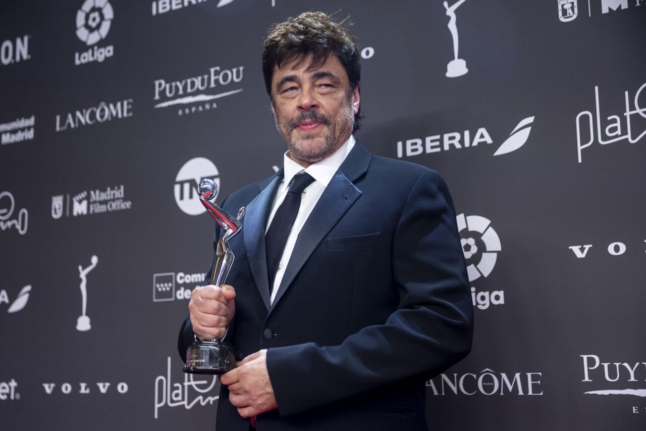 El actor Benicio del Toro