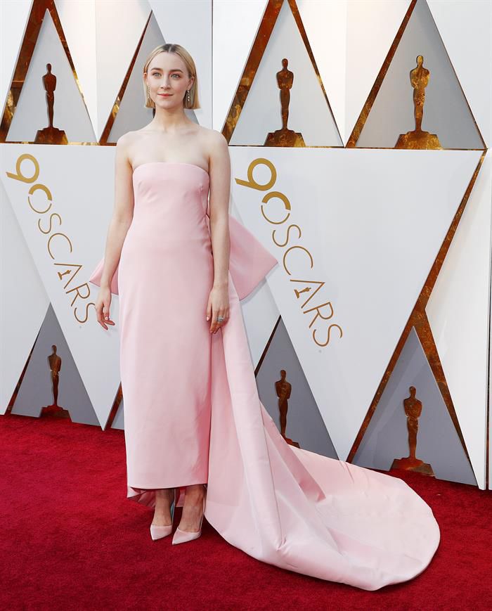 Saoirse Ronan , nominada como Mejor Actriz por su papel en 'Lady Bird'