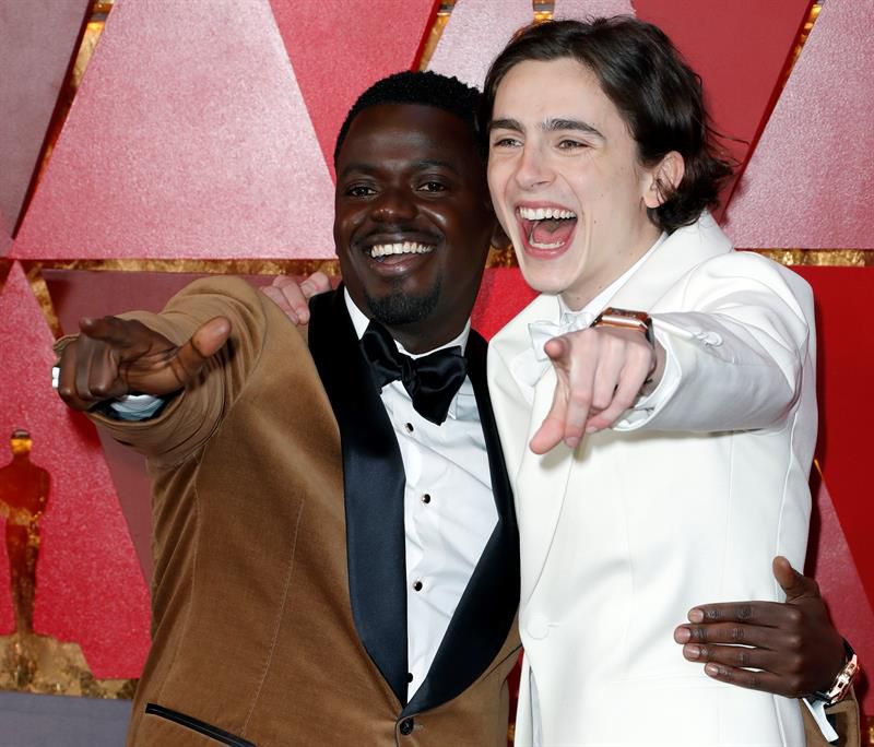Daniel Kaluuya y Timothee Chalamet