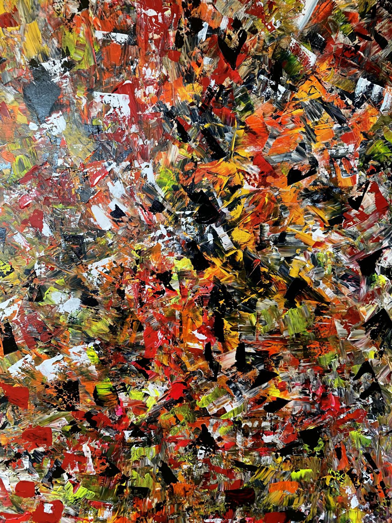 La unión de materia visible y materia oscura. Las dos no están separadas. Nosotros estamos ahora mismo nadando en materia oscura.  Es algo así como un carnaval de fuego, “una danza invisible” que es como lo llamado Miguel.