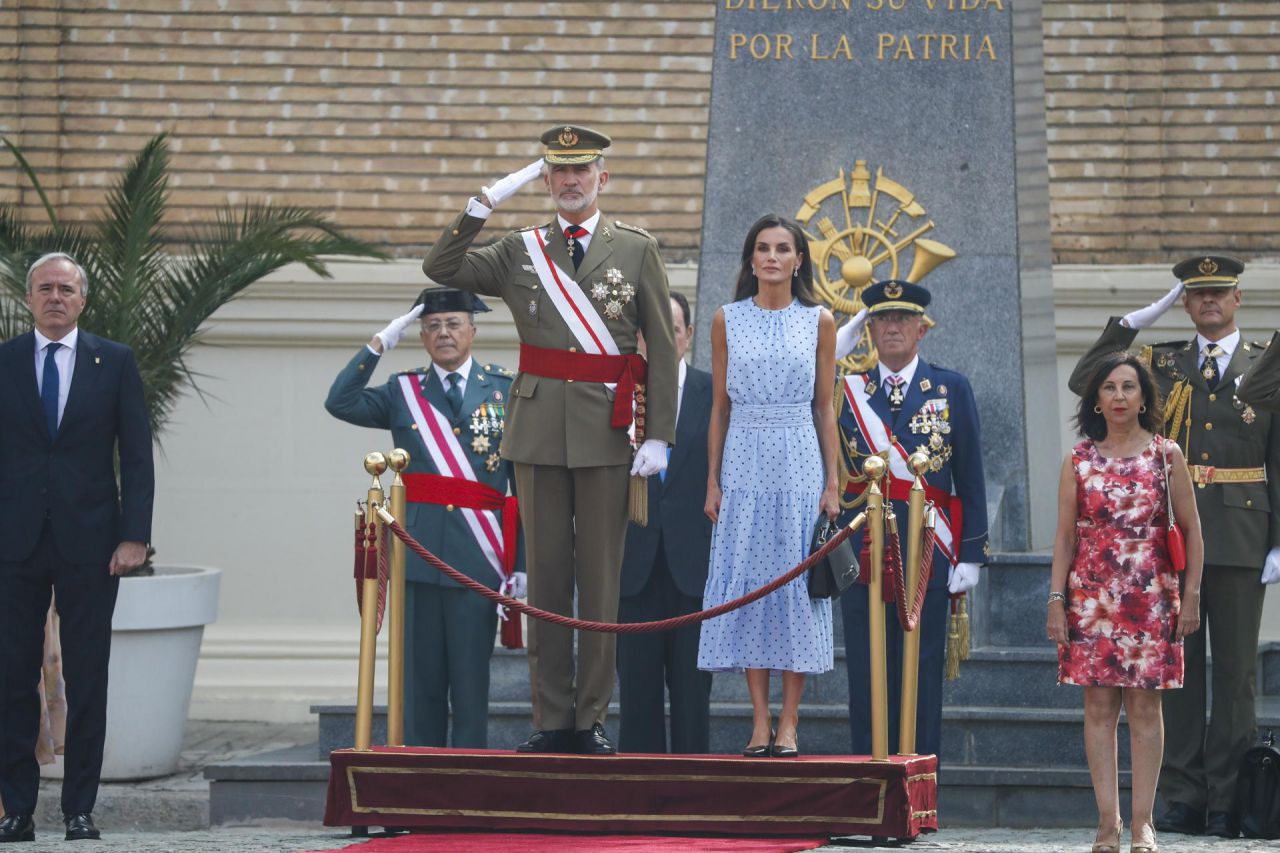 La Princesa Leonor jura bandera en Zaragoza