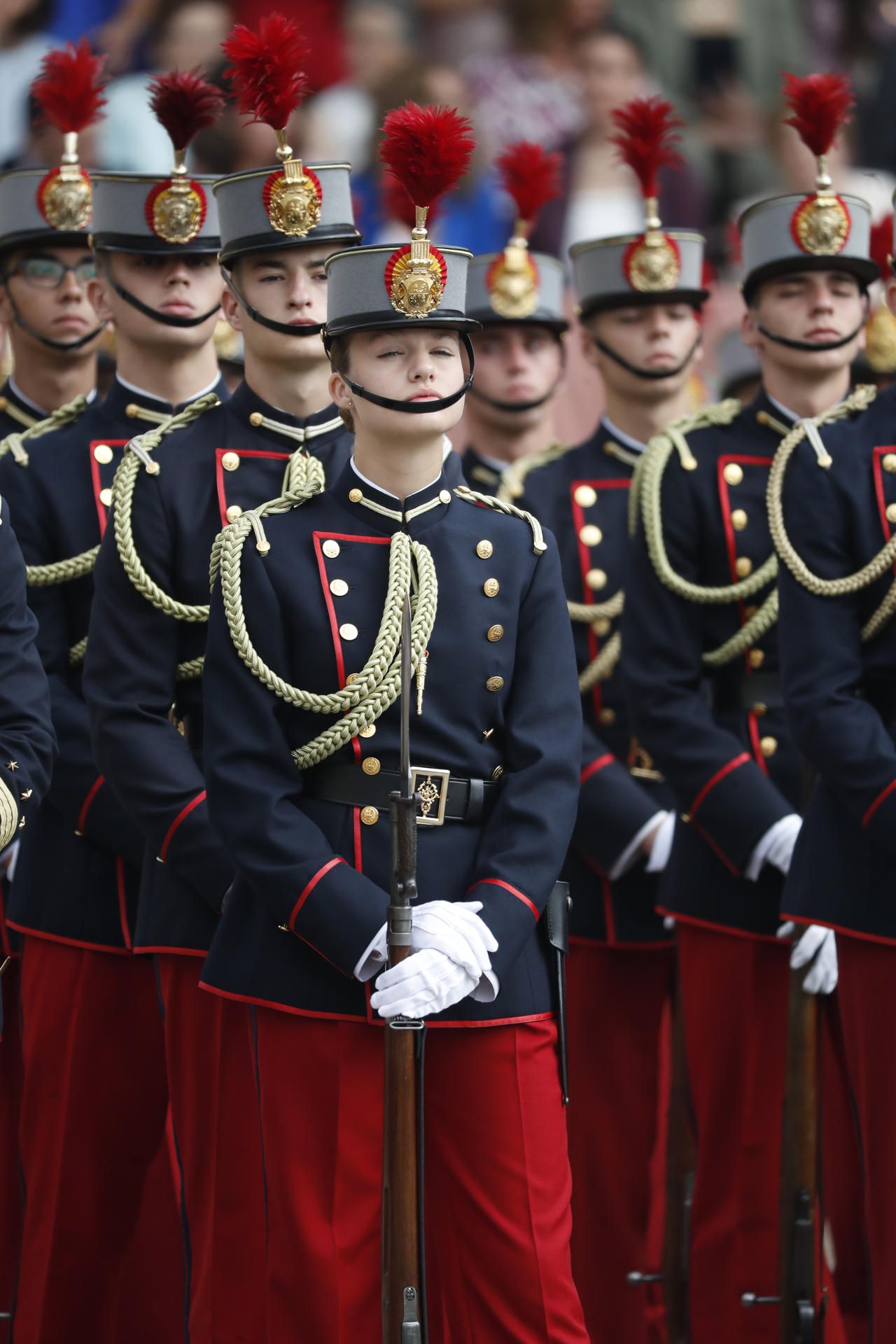 La Princesa Leonor jura bandera en Zaragoza
