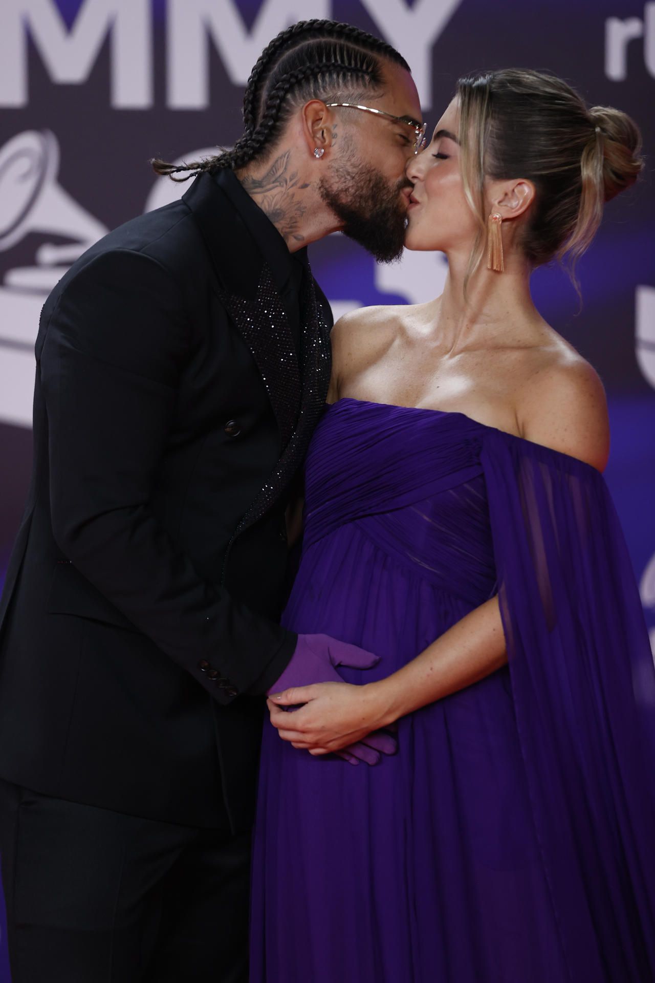Maluma y Susana Gómez.