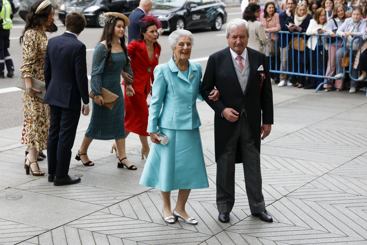 La abuela de la novia, Teresa de Borbón Dos Sicilias