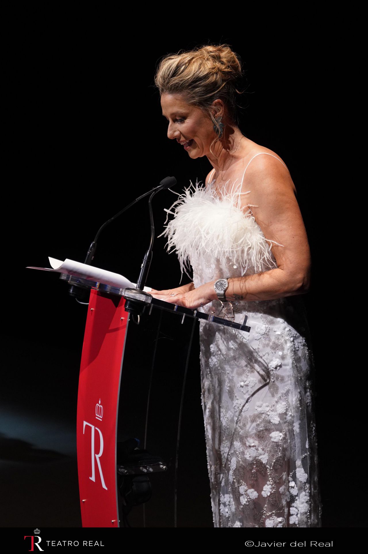 Anne Igartiburu, presentadora de la Gala