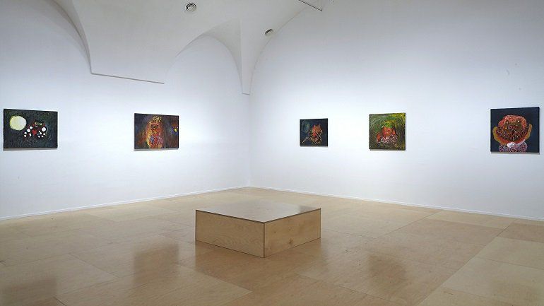 Vista de sala de la exposición. Anne-Marie Schneider, 2016